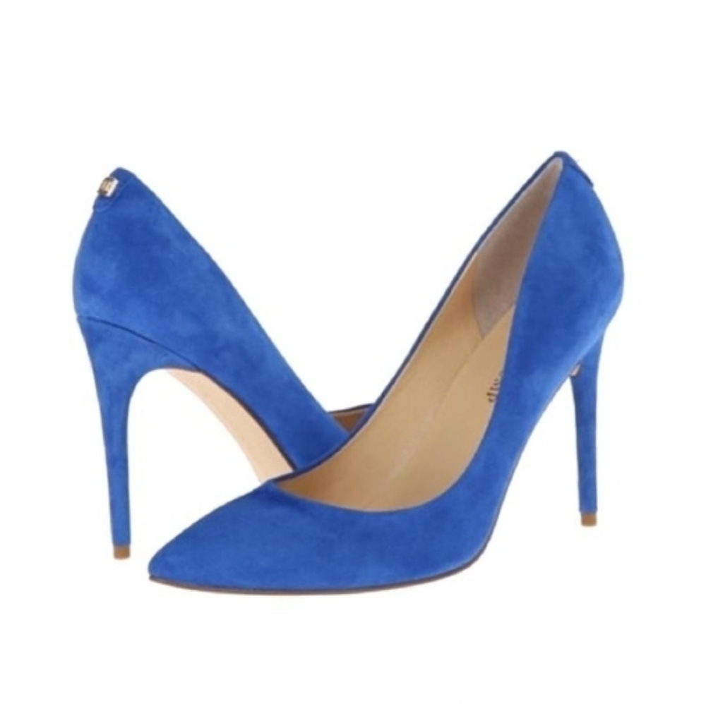 Ivanka Trump Kayden 4 Blue Pumps